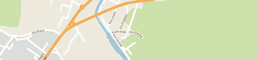 Mappa della impresa segatello vittorio a CEGGIA