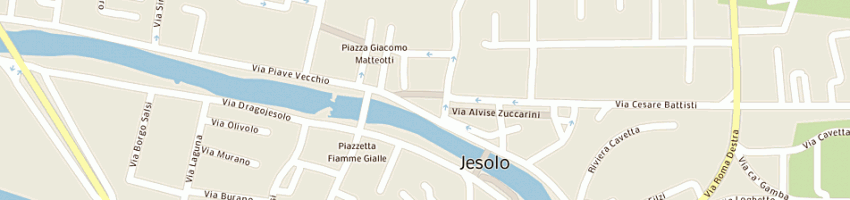 Mappa della impresa bionatura di rosolen gabriella e c sas a IESOLO