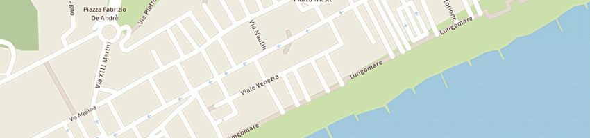 Mappa della impresa hotel continental a IESOLO