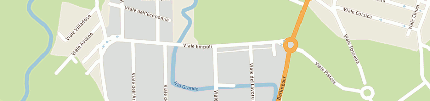 Mappa della impresa brico legno di agostini carlo e c snc a RICCIONE
