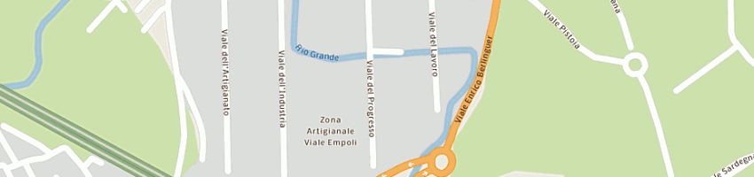 Mappa della impresa piadina regina di mercatelli mario e c snc mario a RICCIONE