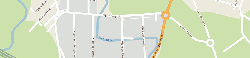Mappa della impresa cecchetti arredamenti srl a RICCIONE