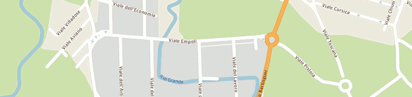 Mappa della impresa michelotti e santini snc a RICCIONE