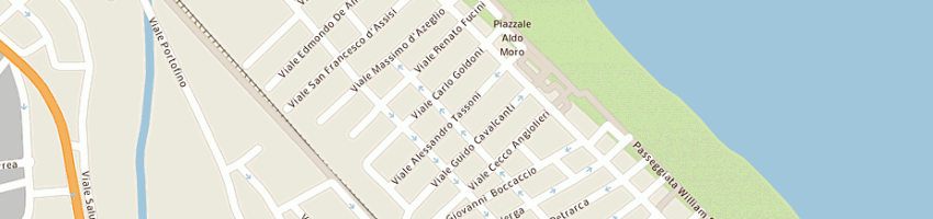 Mappa della impresa fabbri di fabbri giorgio e c sas a RICCIONE