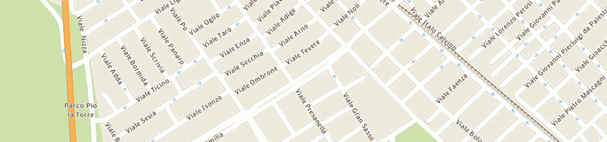 Mappa della impresa estetica eden di fraternali mirna a RICCIONE