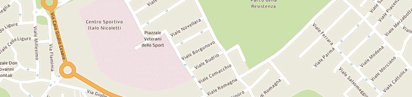 Mappa della impresa cavalli loris a RICCIONE