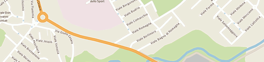 Mappa della impresa maioli aldo a RICCIONE