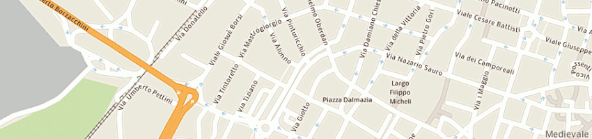 Mappa della impresa lamberini gabriele a TERNI
