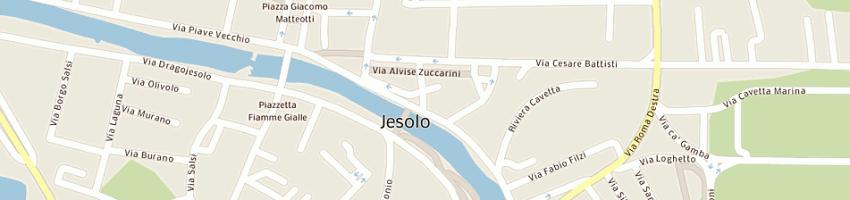 Mappa della impresa minetto domenico e figli (sas) a IESOLO