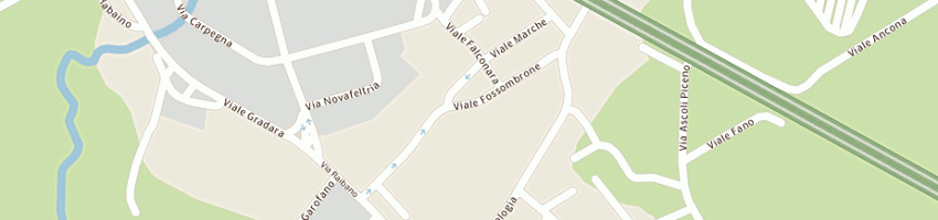 Mappa della impresa bertuccioli giovanni a RICCIONE