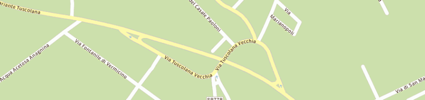 Mappa della impresa falegnameria artigiana di bastianelli paolo e michele snc a ROMA