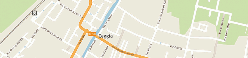 Mappa della impresa lorenzon ivano a CEGGIA