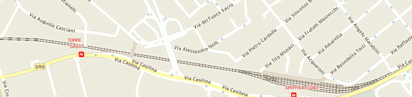 Mappa della impresa martella ugo a ROMA