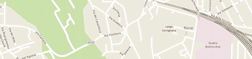 Mappa della impresa de re dario a PORDENONE