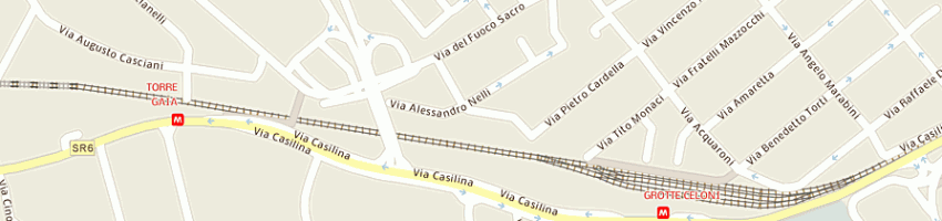 Mappa della impresa esposito andrea a ROMA