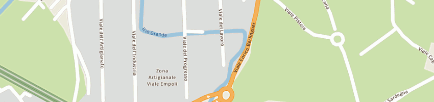 Mappa della impresa mg di banci maurizio e banci giancarlo a RICCIONE