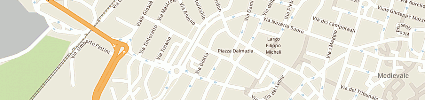 Mappa della impresa gemini attilio a TERNI