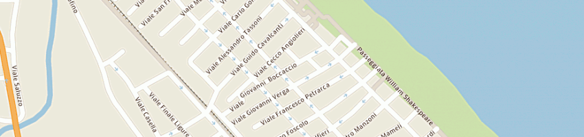Mappa della impresa hotel marina a RICCIONE