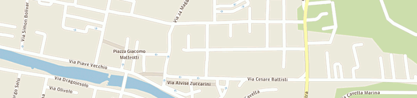Mappa della impresa griggio calzature srl a IESOLO