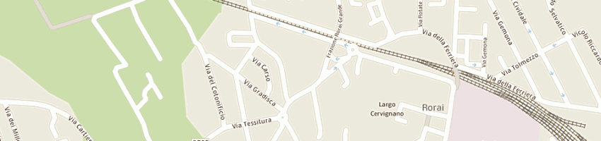 Mappa della impresa varnier oscar (snc) a PORDENONE