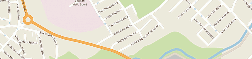 Mappa della impresa gregorini giuseppe a RICCIONE