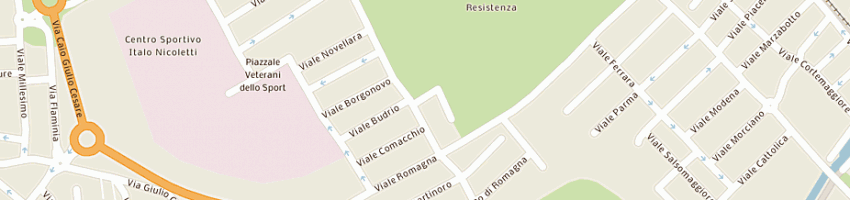 Mappa della impresa comune di riccione - servizi comunali esterni a RICCIONE