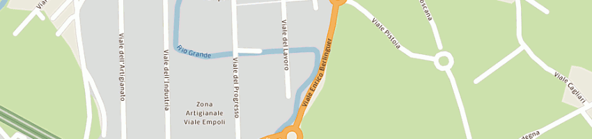 Mappa della impresa rossi oleodinamica srl a RICCIONE
