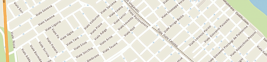 Mappa della impresa marchesini giovanni a RICCIONE