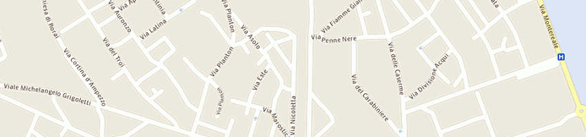 Mappa della impresa dhf italia srl a PORDENONE