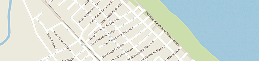Mappa della impresa fabbri maurizio a RICCIONE