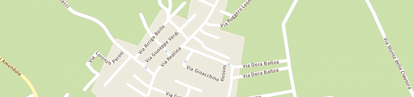 Mappa della impresa spm di totino gino nunziato a MENTANA