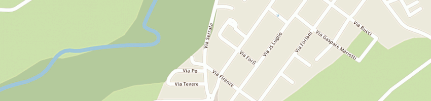 Mappa della impresa baffoni anna maria a MORCIANO DI ROMAGNA