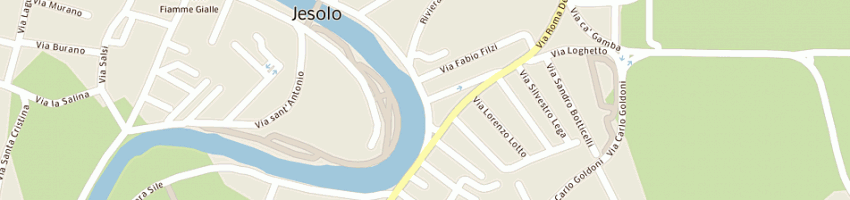 Mappa della impresa fabris giuliano a VENEZIA