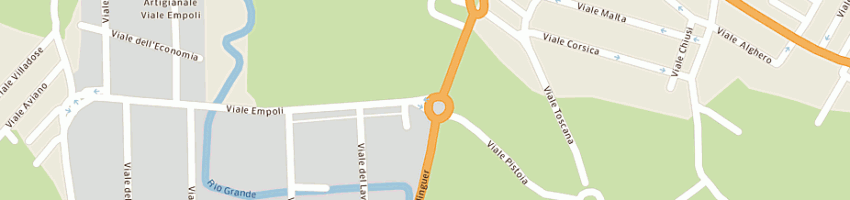 Mappa della impresa eldac(snc) a RICCIONE