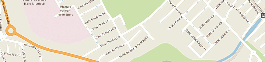 Mappa della impresa montanari tonino a RICCIONE