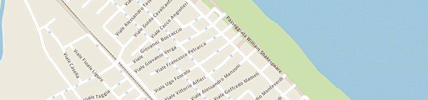 Mappa della impresa caranna giuseppe a RICCIONE