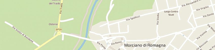 Mappa della impresa ciotti massimo a MORCIANO DI ROMAGNA