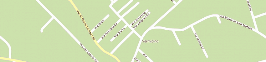 Mappa della impresa cerquetti daniel a ROMA