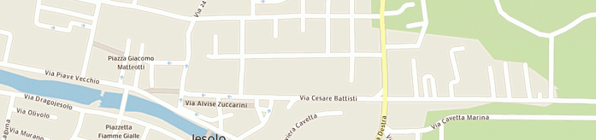 Mappa della impresa ferracin srl a IESOLO