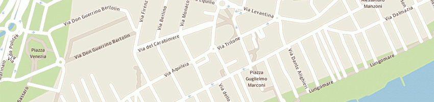 Mappa della impresa longo andrea a IESOLO