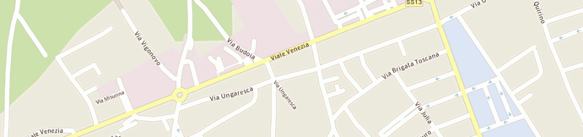 Mappa della impresa centro servizi aziendali (snc) a PORDENONE