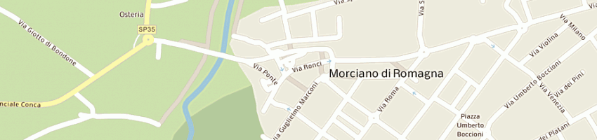 Mappa della impresa angelini flli a MORCIANO DI ROMAGNA