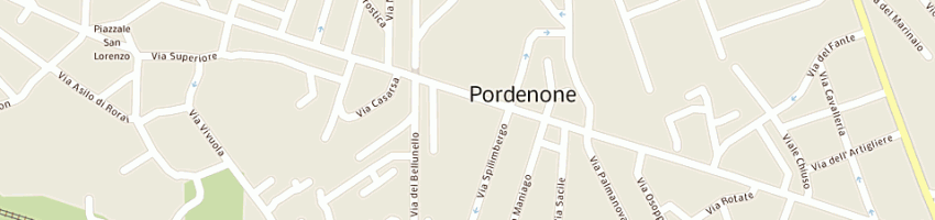 Mappa della impresa wadem a PORDENONE