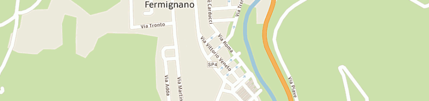 Mappa della impresa ottica sartori srl a FERMIGNANO