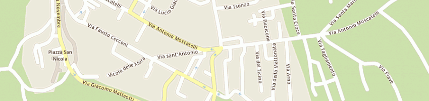 Mappa della impresa rosari nando a MENTANA