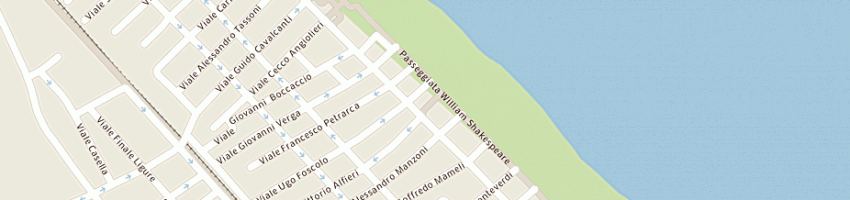 Mappa della impresa capriccio di migani atos e c sas a RICCIONE