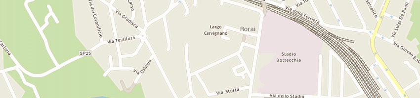 Mappa della impresa pisanello fulvio a PORDENONE