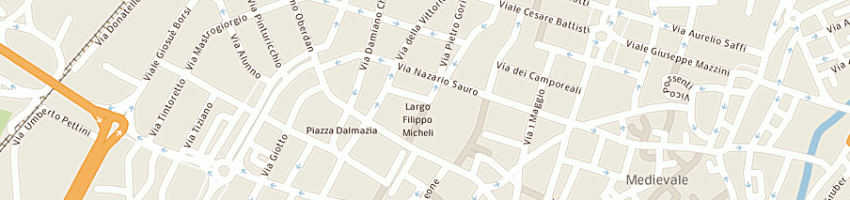 Mappa della impresa rem srl a TERNI