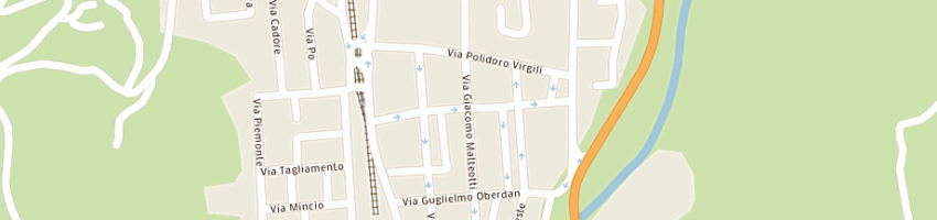 Mappa della impresa assicurazioni generali vernarecci dr giuliano a FERMIGNANO