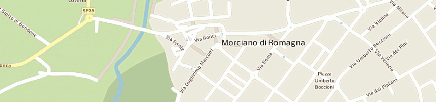 Mappa della impresa filippini liana a MORCIANO DI ROMAGNA